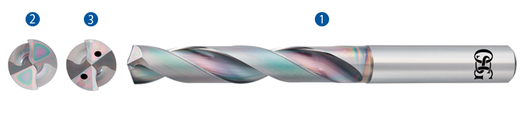 carbide drill features